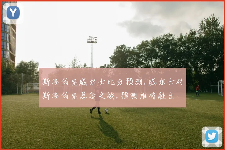 斯洛伐克威尔士比分预测,威尔士对斯洛伐克悬念之战,预测谁将胜出