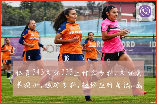 体育343文化333上什么专科,文化素养提升,选对专科,轻松应对考试,成功在望。